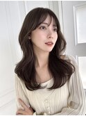 大人可愛いくびれヘア レイヤーカット 似合わせ顔周りカット#