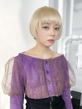 レコ 渋谷(LECO) 抜きっぱなしホワイトブロンド
