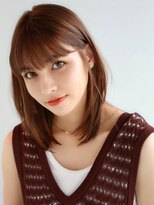 アンドレイ 表参道(andrey)&nbsp;[ANDREY]グレーベージュ/レイヤーロング/前髪パーマ黒髪カタログ