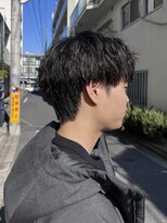 オムファミーユラグ(homme, famille raugh) 刈り上げないマッシュ