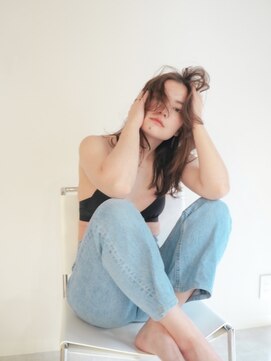 ディジョン(Dijon) 韓国顔まわりレイヤーカットグレージュオリーブベージュブラウン