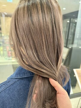ヘアーズギャラリー なんば高島屋店(Hair's Gallery) ミルクティーベージュ/ベージュカラー/20代/30代/40代