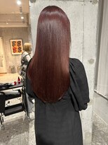 ベンティ(venti)&nbsp;【VENTI 伊藤】ブリーチなし艶ボルドーカラー