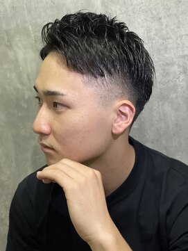 ヒロギンザ 新橋銀座口店(HIRO GINZA) ツーブロックフェードショート