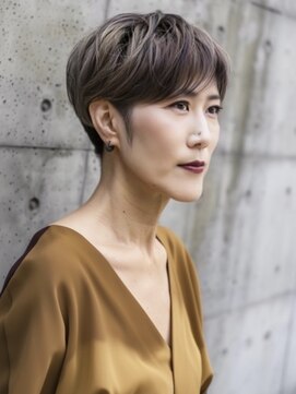 アルトリスト(Altruist Aging×HAIR&SPA) ☆オリーブグレーココアベージュ小顔クラゲヘアー/黒髪/髪質改善