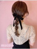 結婚式ヘアセット