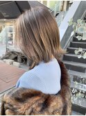 NUDE レイヤーボブ 切りっぱなしボブ結べるボブ タッセルボブ