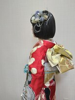 サロン ド オリーブ&nbsp;ボブアレンジ＋文胡結び