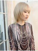 ハイトーンレイヤー　メルティカラー　似合わせカット