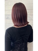 ルノン フィージュ(LUNON fieju)&nbsp;ピンクグレージュ/ダブルカラー/ボブ