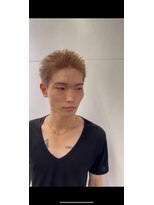 キング(K!ng)&nbsp;縮毛矯正髪質改善ハイライトレイヤーカット枚方美容室エクステ