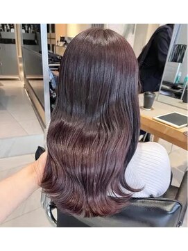 ヘアサロンガリカアオヤマ(hair salon Gallica aoyama) ガーリーなラベンダーピンク