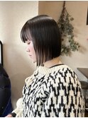 【sowi 鳥羽】あご下ボブ×ワイドバング