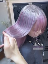 イエナ 渋谷(IENA)&nbsp;デザインカラーケアブリーチダブルカラーピンクベージュカラー