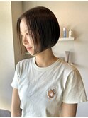 グレージュ ボブ トリートメント 