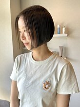 フィオーレ ヘアデザイン(FIORE hair design) グレージュ ボブ トリートメント