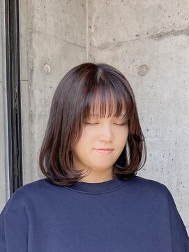 ジョージグランデ(JO-JI grande) レイヤーボブ/ワンカール/ふんわり/艶カラー/暖色系