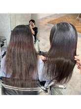 縮毛矯正/髪質改善が大好評ー洗っても戻らない、乾かすだけで毎日がサロン帰り級の髪質に　岐阜 美容室