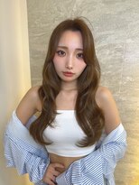 ロンドガーネット 池袋(Lond garnet)&nbsp;暗めカラー/韓国風巻き/レイヤーカット/髪質改善/縮毛矯正/池袋