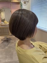 アットティー 金沢八景(at tee...)&nbsp;大人ショート×脱白髪染めメンテナンスカラー