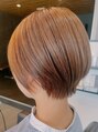 シャルティア 松江店(SHALLTIA.)&nbsp;襟足スッキリ丸みショートボブ！楽チンスタイルです！