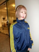 チクロヘアー(Ticro hair)&nbsp;@nkkn15 hightone minibob