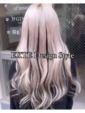 ルフレ 新宿歌舞伎町店(Reflet) ブリーチトリプルカラー/ピンク/プルエクステ100