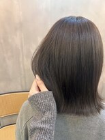 ユッカ 京橋(YUCCA) 【YUCCA】オリーブグレージュミディアムニュアンスカラー暗髪