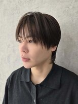 エイル 北堀江(Eir) シースルー ラウンドマッシュ 中性ウルフ 韓国風