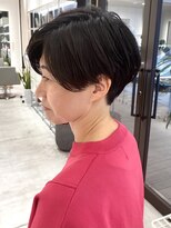 ステア ケース(stair case)&nbsp;大人ショート/ショートボブ/白髪ぼかしハイライト/銀座/武蔵小杉