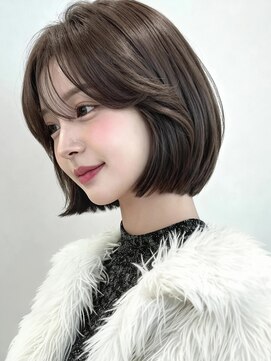 カバーヘア ブリス 上尾西口店(COVER HAIR bliss) ボブレイヤー/切りっぱなしボブ/前髪/小顔カット/顔回りp大宮