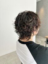 テラス トヨタ(Telasu Toyota)&nbsp;朝楽5分セットのくるくるパーマとマッシュウルフ◎