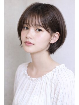 ワゴンバイアフロート(Wagon by afloat) ショートボブ髪型20代30代40代50代前髪あり前髪なし面長丸顔池袋