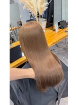ヴェルダ 池袋店(verda) ブリーチなしダブルカラー ミルクティーベージュ haruto