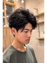 アースオーセンティック 小平店(EARTH Authentic)&nbsp;大人センターパート×フェザーパーマ