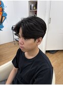 朝ラク！毛流れフェザーパーマ