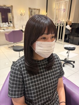 ハピネス 河原町店(Happiness) 四条河原町　レイヤーカット　髪質改善  亀田乃愛