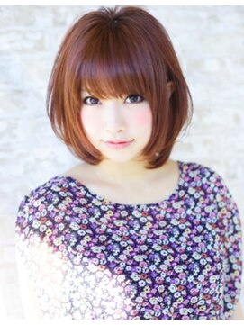 アフロート ディル(AFLOAT D'L) 《AFLOATディル裕二朗》前髪と顔まわりでみせる小顔ヘア