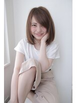 フェリシータ 緑地公園店(felicita) 抜け感暗髪☆彡斜めバングワンカールボブ