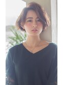 【アフロート 小笠原剛】ワンカールのジェンダーレスショート