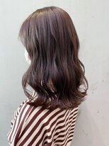 アイティー バイ アルバム 中野店(IT by ALBUM)&nbsp;ショコラブラウン_エアリーミディショートパーマ_ba314971