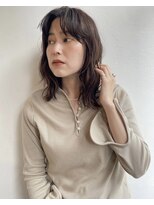 マジコ 下北沢本店(Magico)&nbsp;ミディアムレイヤー×ニュアンス巻き