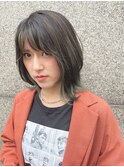 【薬院/藤崎海輝】デザインウルフ×インナーカラー