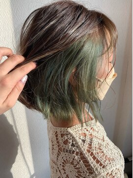 美容室 ルアル 市原市八幡宿店(Luar) グリーンインナー〇