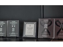 美容業界の栄誉ある数々の賞の【受賞歴多数！！】経験豊富な超実力派スタイリストが多数在籍してます！