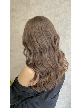 レガシーヘアーデザイン(Legacy hair design) 【Taku】1ブリーチで出来るミルクティーベージュ♪天神/今泉