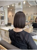 大人女性に人気のボブ