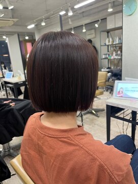 アジールヘア 所沢プロペ通り店(agir hair) ショートボブぱっつんボブ所沢小手指狭山