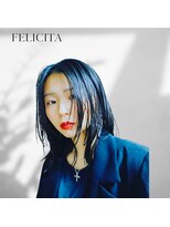 フェリシータBOB 【FELICITA】黒髪クール×デザインカット