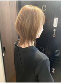 【ミディアムくびれウルフハイトーン】原口健伸